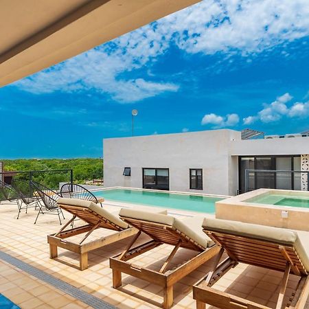 Luxury Apartament With Private Plunge Pool - Ground Floor ตูลุม ภายนอก รูปภาพ
