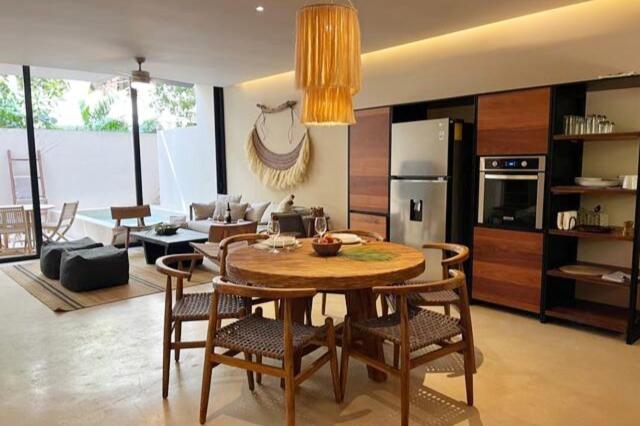 Luxury Apartament With Private Plunge Pool - Ground Floor ตูลุม ภายนอก รูปภาพ