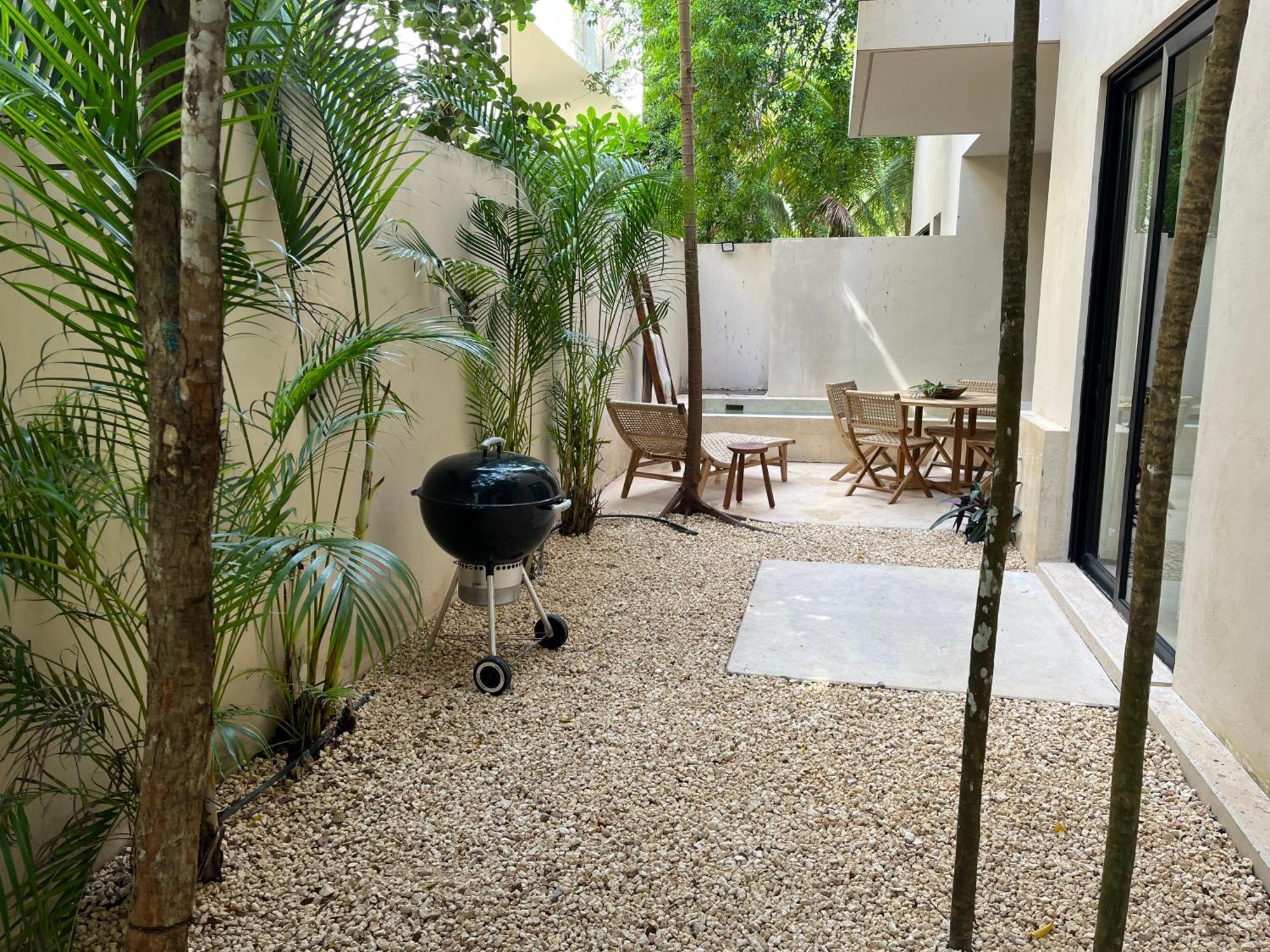 Luxury Apartament With Private Plunge Pool - Ground Floor ตูลุม ภายนอก รูปภาพ